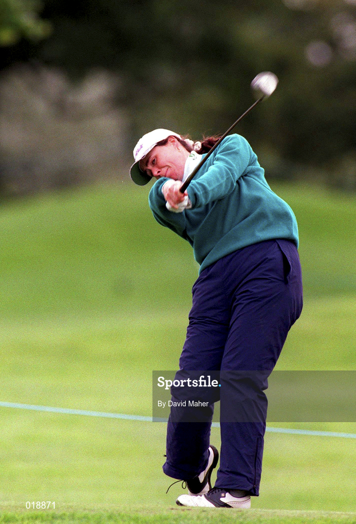 26 June 1997; Eileen Rose Power of Ireland during the opening round of the Guardian Ladies Irish Open at Luttrellstown Castle Golf Course in Dublin. Photo by David Maher/Sportsfile