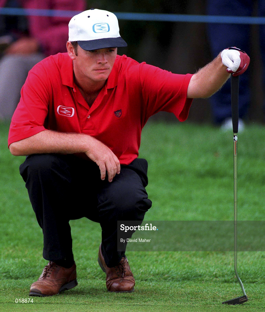 4 July 1997; Eoghan O'Connell of Ireland during the second round of the Murphy's Irish Open Golf Championship at Druid's Glen Golf Club in Wicklow. Photo by David Maher/Sportsfile