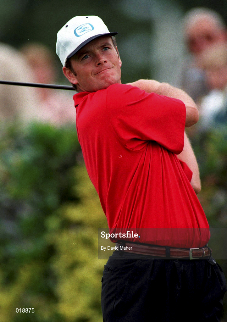 4 July 1997; Eoghan O'Connell of Ireland during the second round of the Murphy's Irish Open Golf Championship at Druid's Glen Golf Club in Wicklow. Photo by David Maher/Sportsfile