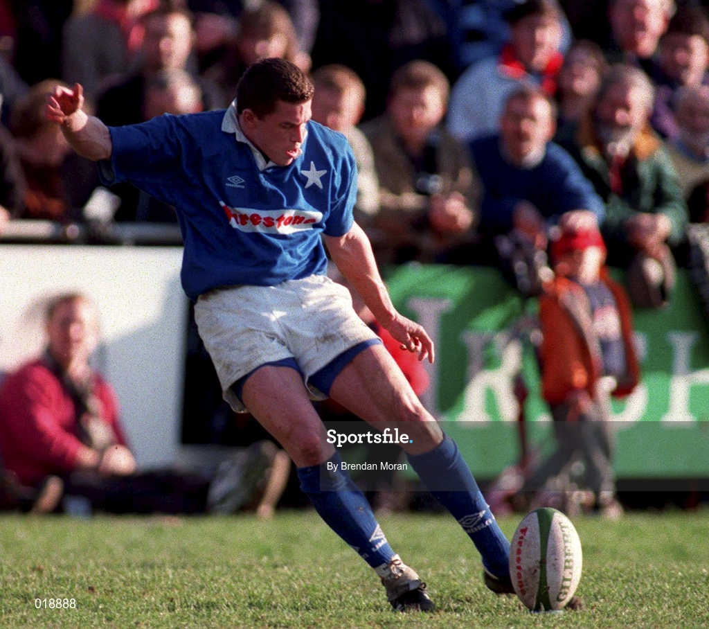 13 February 1999; Fergal Campion of St Mary's College during the AIB All-Ireland League Division 1 match between St Mary's College and Shannon RFC at Templeville Road in Dublin. Photo by Brendan Moran/Sportsfile
