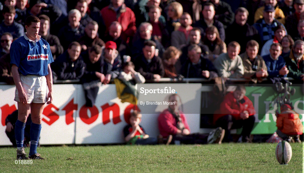 13 February 1999; Fergal Campion of St Mary's College during the AIB All-Ireland League Division 1 match between St Mary's College and Shannon RFC at Templeville Road in Dublin. Photo by Brendan Moran/Sportsfile