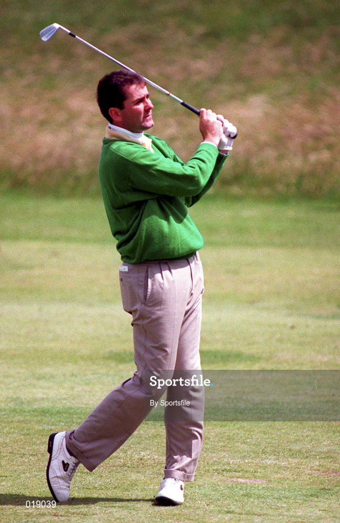 26 June 1997; Jody Fanagan of Ireland during day two of the 20th European Amateur Team Championship at Portmarnock Golf Club in Dublin. Photo by Sportsfile