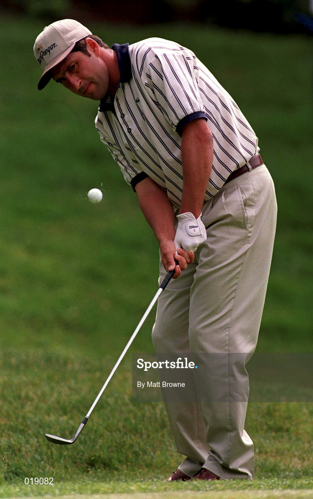 3 July 1998; Jose Maria Olazabal of Spain during the second round of the Murphy's Irish Open Golf Championship at Druid's Glen Golf Club in Wicklow. Photo by Matt Browne/Sportsfile