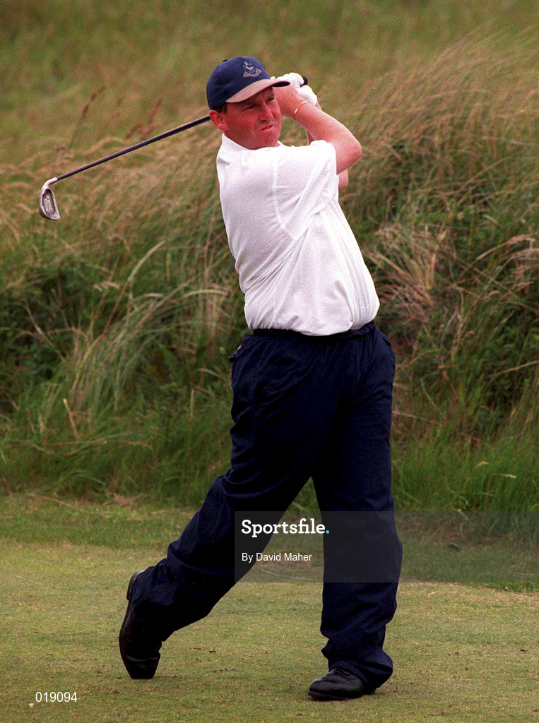 26 June 1997; Keith Nolan of Ireland during day two of the 20th European Amateur Team Championship at Portmarnock Golf Club in Dublin. Photo by David Maher/Sportsfile