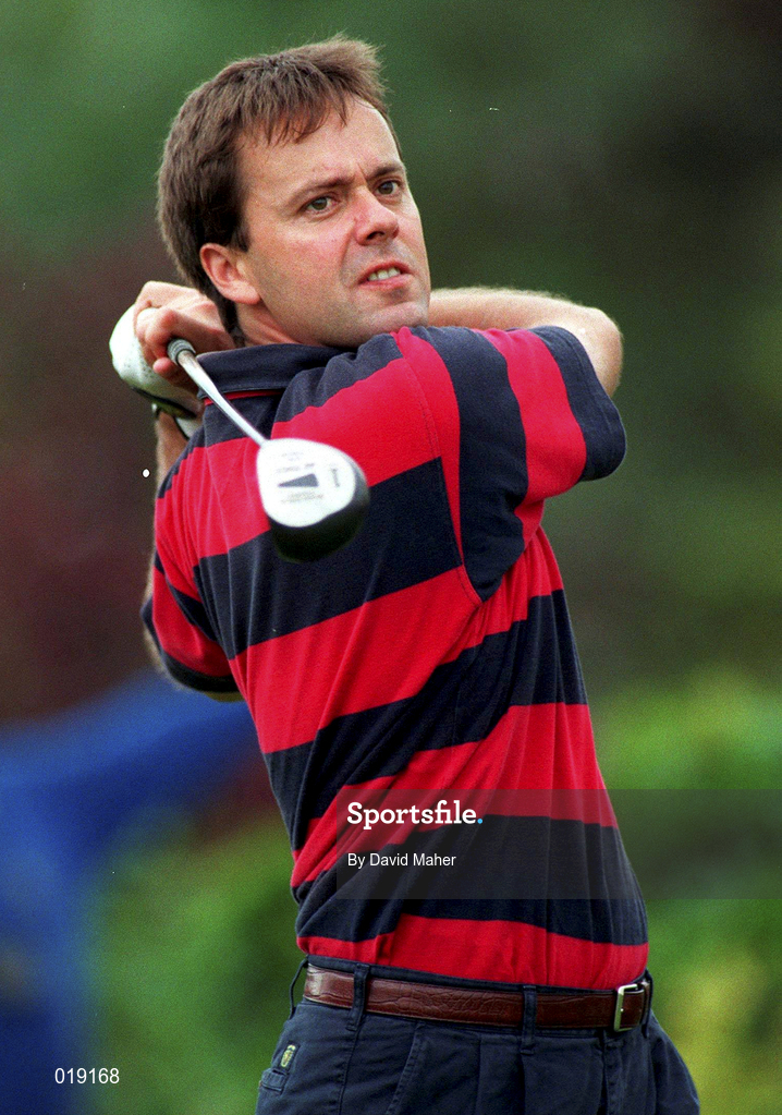 4 July 1997; Leslie Walker of Ireland during the second round of the Murphy's Irish Open Golf Championship at Druid's Glen Golf Club in Wicklow. Photo by David Maher/Sportsfile