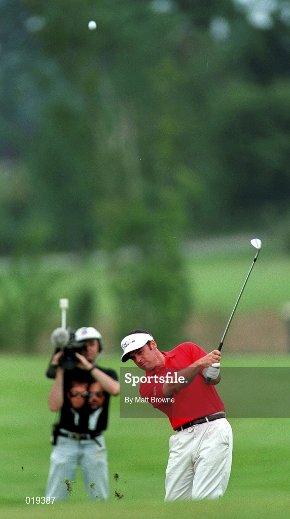 2 July 1998; Paul McGinley of Ireland during the first round of the Murphy's Irish Open Golf Championship at Druid's Glen Golf Club in Wicklow. Photo by Matt Browne/Sportsfile