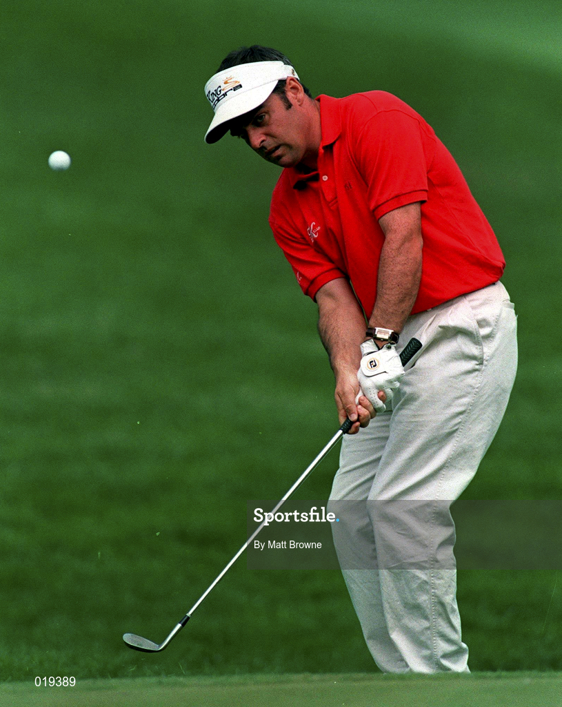 2 July 1998; Paul McGinley of Ireland during the first round of the Murphy's Irish Open Golf Championship at Druid's Glen Golf Club in Wicklow. Photo by Matt Browne/Sportsfile