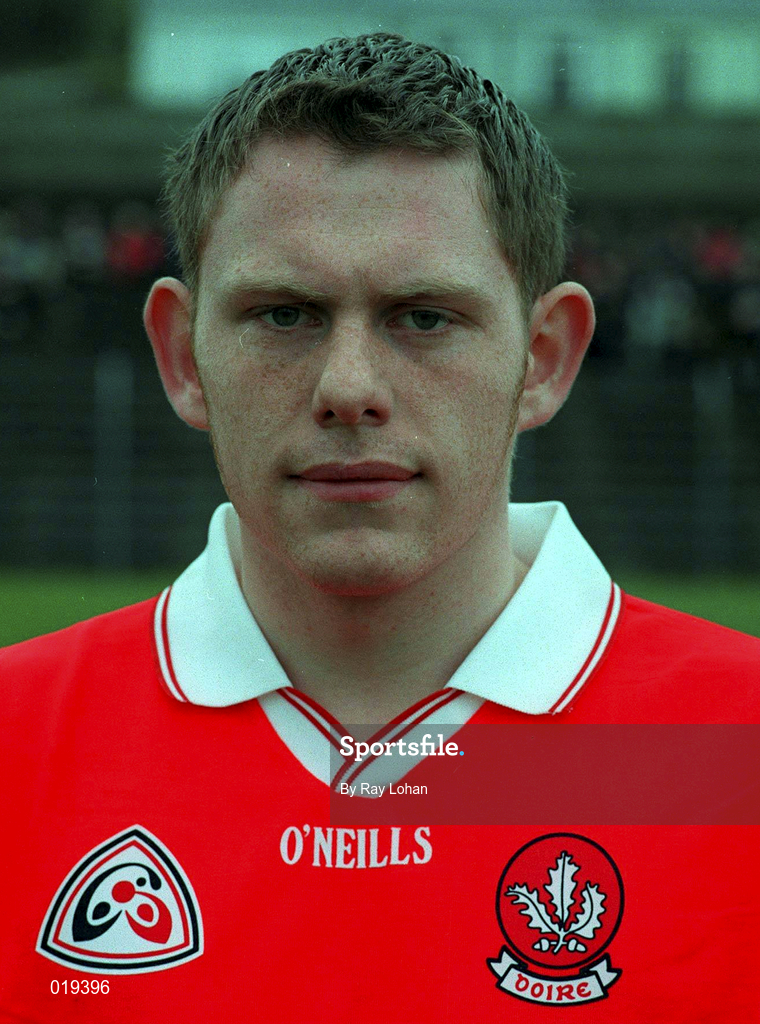 14 February 1999; Paul Murphy of Derry during the Church and General National Football League Division 1 match between Derry and Monaghan at Celtic Park in Derry. Photo by Ray Lohan/Sportsfile