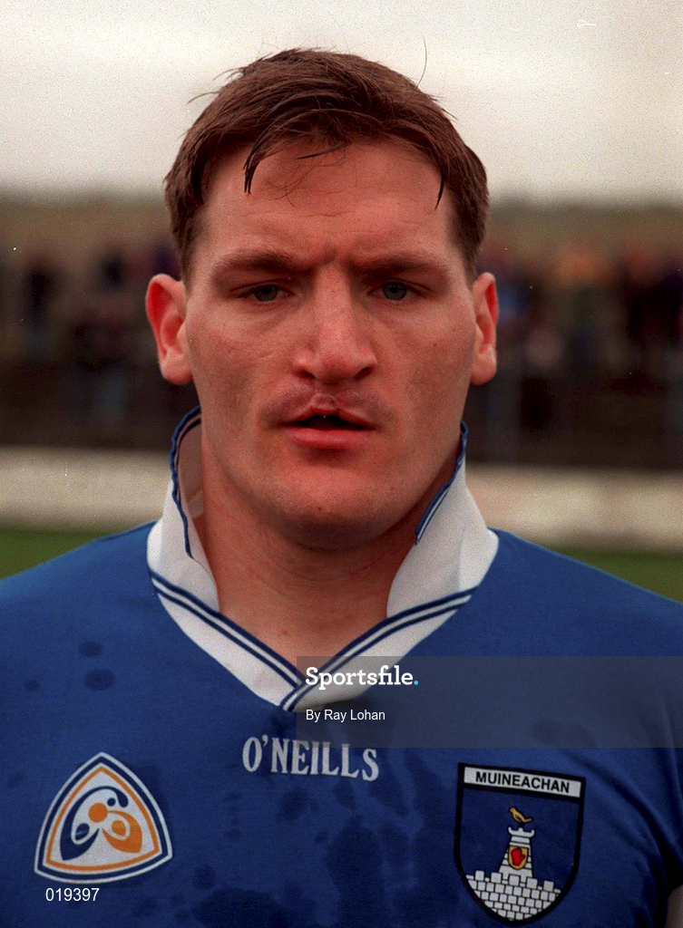 14 February 1999; Paul O'Connor of Monaghan during the Church and General National Football League Division 1 match between Derry and Monaghan at Celtic Park in Derry. Photo by Ray Lohan/Sportsfile
