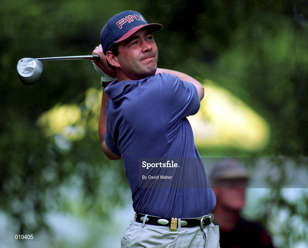 4 July 1997; Per Haugsrud of Norway during the second round of the Murphy's Irish Open Golf Championship at Druid's Glen in Wicklow. Photo by David Maher/Sportsfile