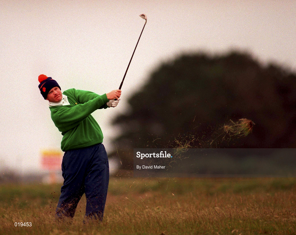 26 June 1997; Richard Coughlan of Ireland during day two of the 20th European Amateur Team Championship at Portmarnock Golf Club in Dublin. Photo by David Maher/Sportsfile