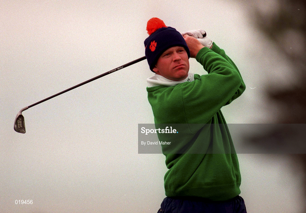 26 June 1997; Richard Coughlan of Ireland during day two of the 20th European Amateur Team Championship at Portmarnock Golf Club in Dublin. Photo by David Maher/Sportsfile