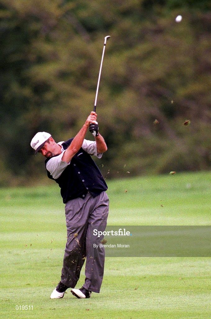 4 July 1997; Sam Torrance of Scotland during the second round of the Murphy's Irish Open Golf Championship at Druid's Glen Golf Club in Wicklow. Photo by Brendan Moran/Sportsfile