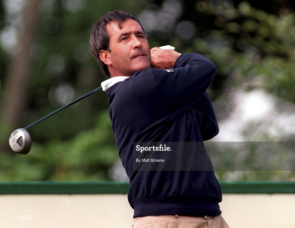 1 July 1998; Seve Ballesteros of Spain tees off on the 10th hole during the Murphy's Irish Open Pro-Am at Druids Glen Golf Course in Wicklow. Photo by Matt Browne/Sportsfile