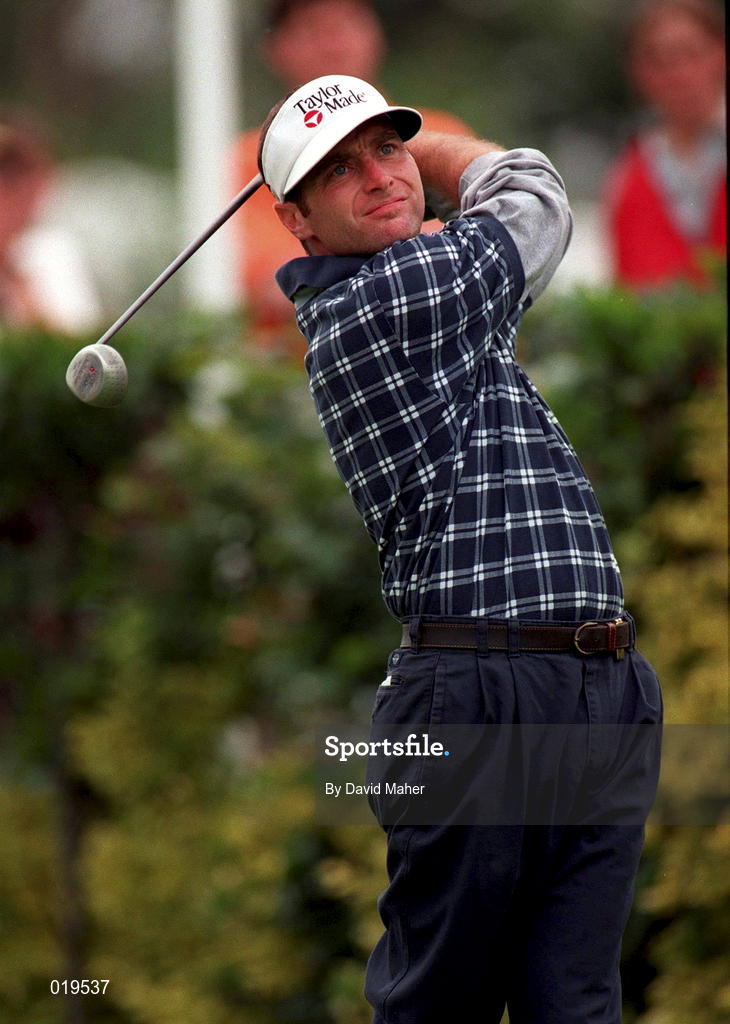 4 July 1997; Stephen Hamill of Northern Ireland during the second round of the Murphy's Irish Open Golf Championship at Druid's Glen Golf Club in Wicklow. Photo by David Maher/Sportsfile