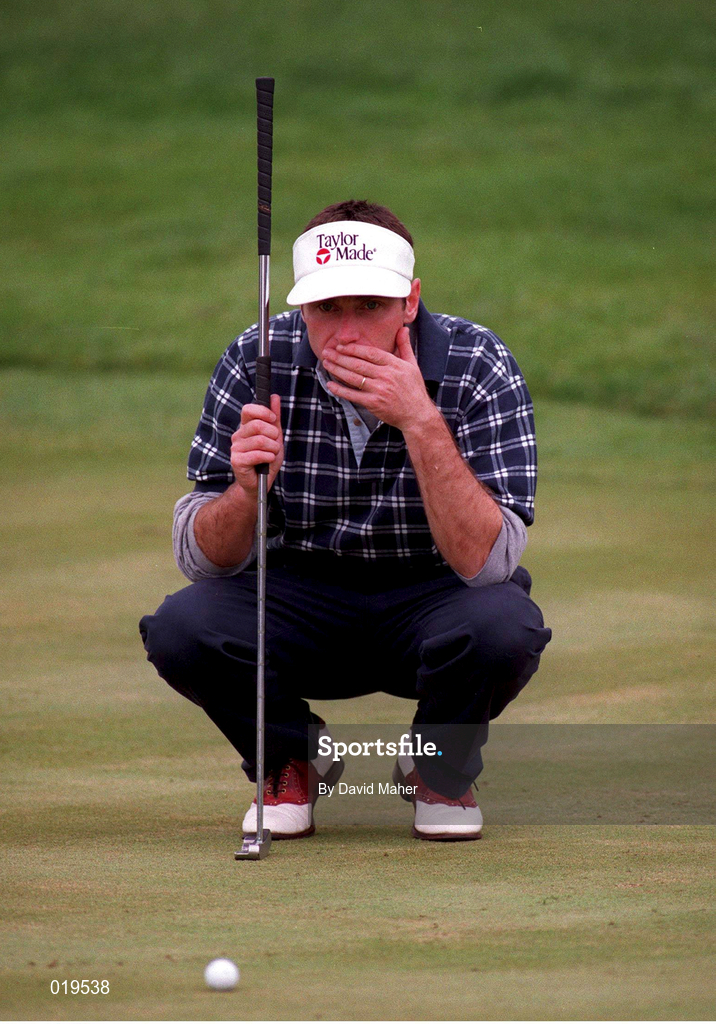 4 July 1997; Stephen Hamill of Northern ireland during the second round of the Murphy's Irish Open Golf Championship at Druid's Glen Golf Club in Wicklow. Photo by David Maher/Sportsfile