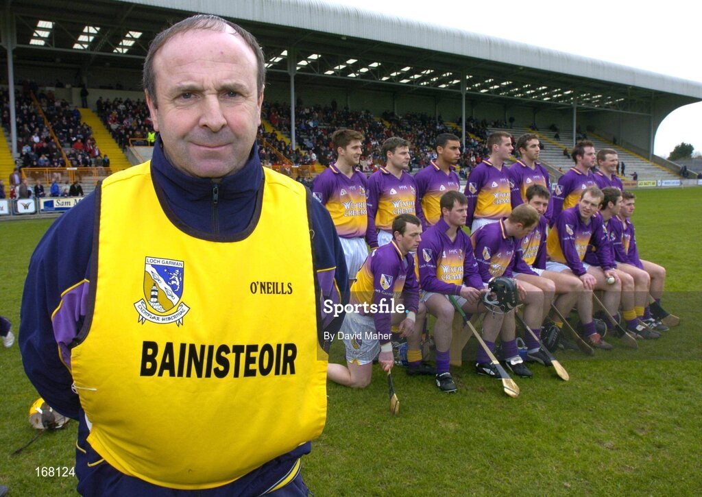 27 February 2005; Seamus Murphy, Wexford manager. Allianz National Hurling League, Division 1B, Wexford v Cork, Wexford Park, Wexford. Picture credit; David Maher / SPORTSFILE