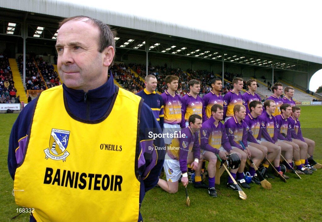 27 February 2005; Seamus Murphy, Wexford manager. Allianz National Hurling League, Division 1B, Wexford v Cork, Wexford Park, Wexford. Picture credit; David Maher / SPORTSFILE