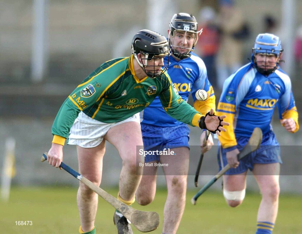 5 March 2005; Nicky Horan, Meath, in action against Graham Keogh, Wicklow. Allianz National Hurling League, Division 2B, Wicklow v Meath, Pearse Park, Arklow, Co. Wicklow. Picture credit; Matt Browne / SPORTSFILE