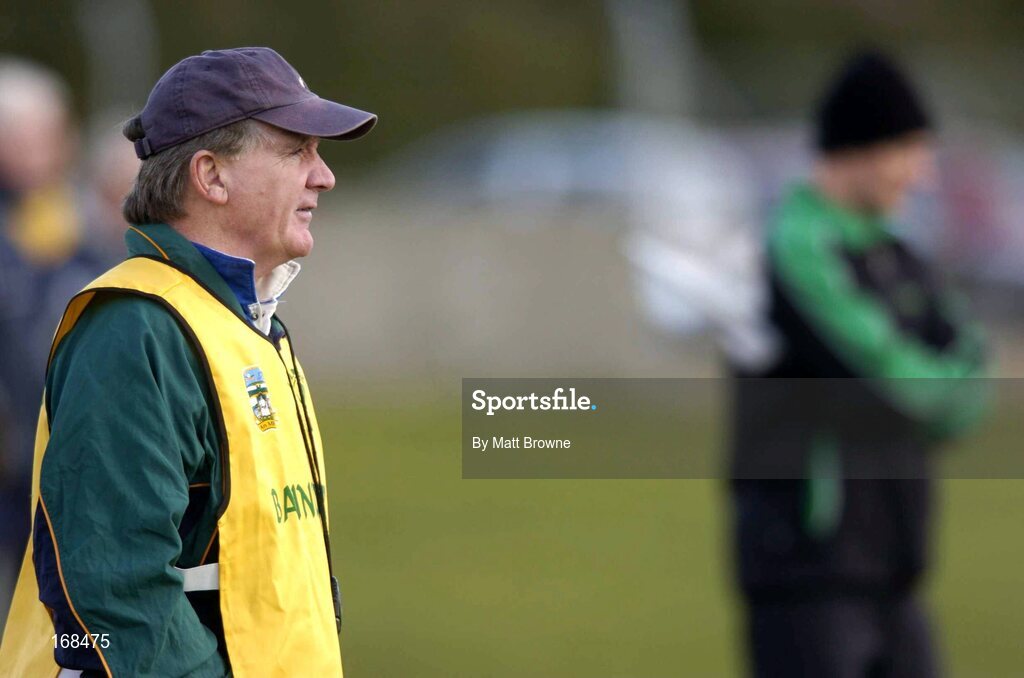 5 March 2005; John Murrey, Meath manager. Allianz National Hurling League, Division 2B, Wicklow v Meath, Pearse Park, Arklow, Co. Wicklow. Picture credit; Matt Browne / SPORTSFILE
