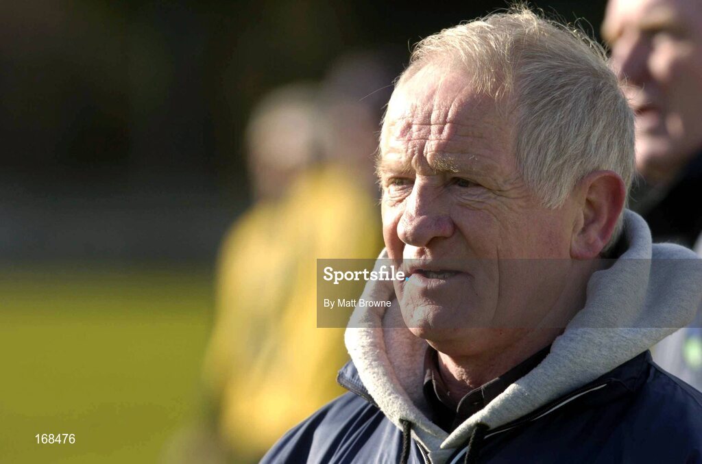 5 March 2005; Willie Carley, Wicklow manager. Allianz National Hurling League, Division 2B, Wicklow v Meath, Pearse Park, Arklow, Co. Wicklow. Picture credit; Matt Browne / SPORTSFILE