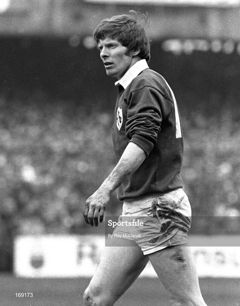 20 February 1982; Ollie Campbell, Ireland. Five Nations Rugby Championship, Ireland v Scotland, Lansdowne Road, Dublin. Picture credit; Ray McManus / SPORTSFILE