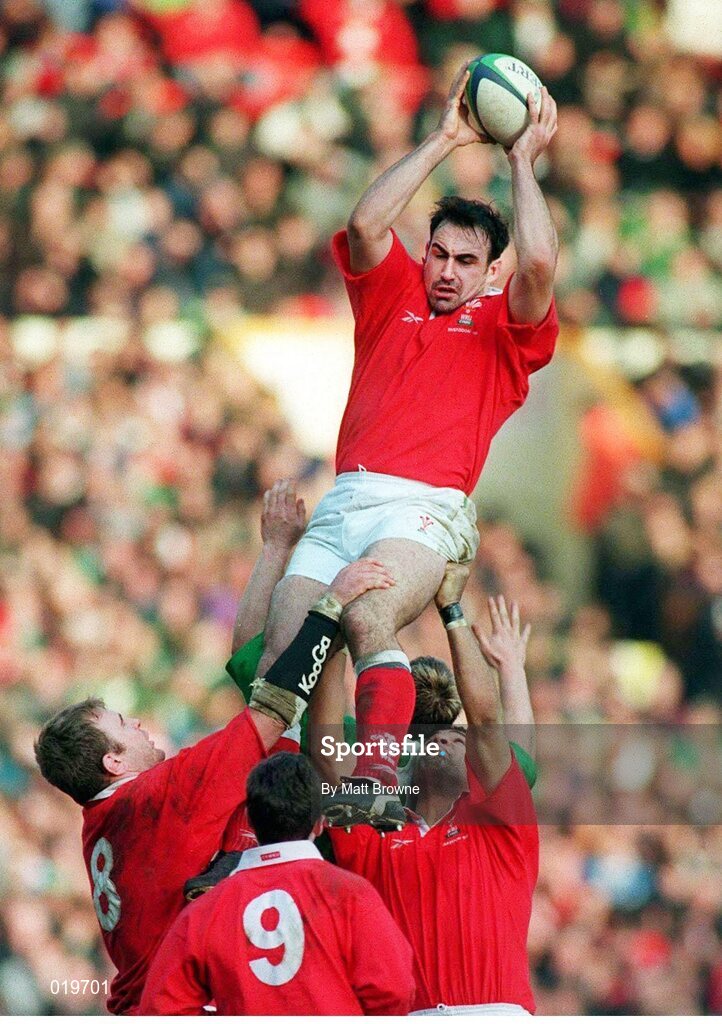 20 February 1999; Chris Wyatt, Wales. Five Nations Rugby Championship, Ireland v Wales, Wembley Stadium, London, England. Picture credit: Matt Browne / SPORTSFILE