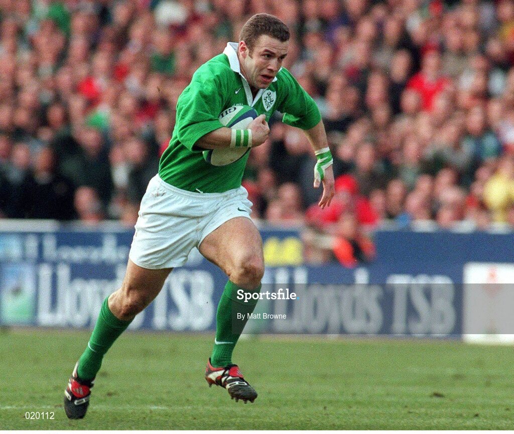 20 February 1999; Kevin Maggs, Ireland. Five Nations Rugby Championship, Ireland v Wales, Wembley Stadium, London, England. Picture credit: Matt Browne / SPORTSFILE
