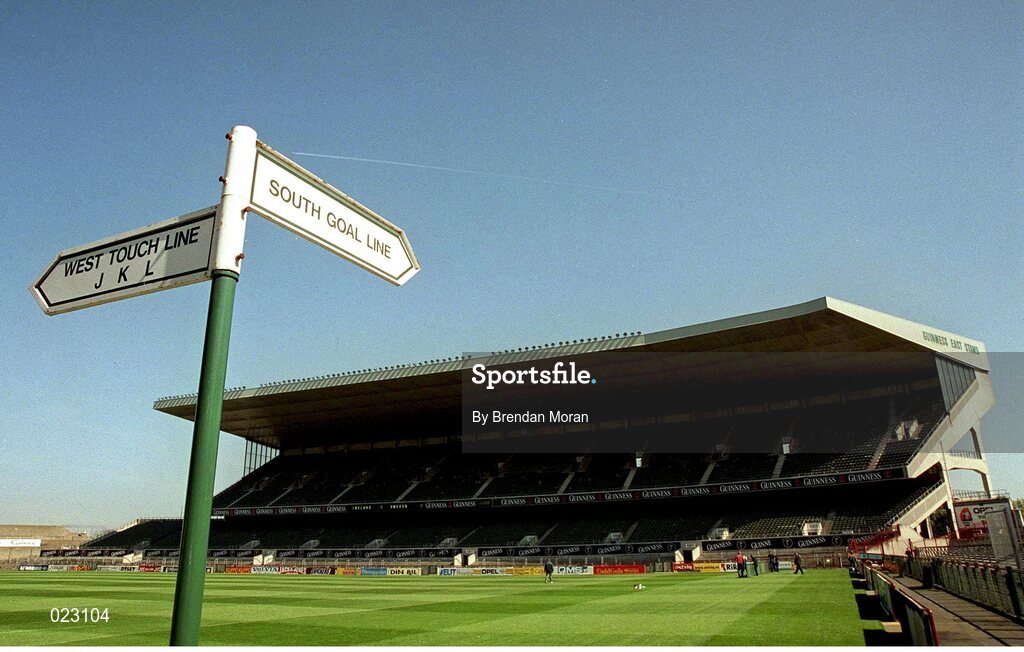 28 April 1999; Lansdowne Road Stadium, Dublin. Picture credit: Brendan Moran / SPORTSFILE