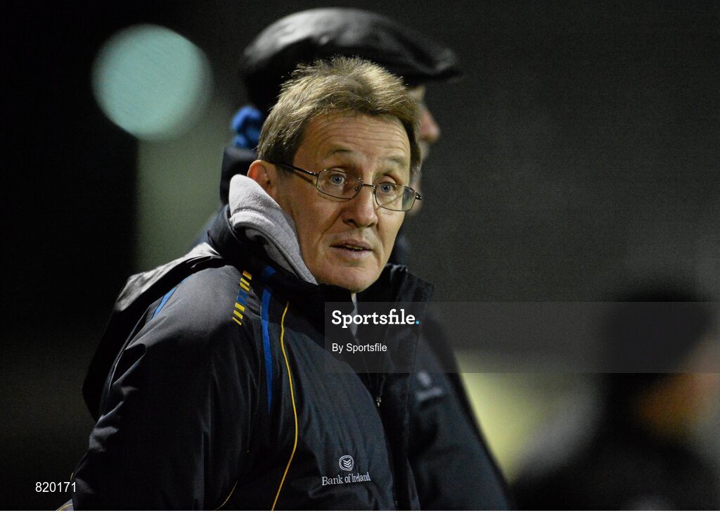 4 January 2014; DCU manager Niall Moyna. Bord na Mona O'Byrne Cup, Group D, Round 1, Louth v DCU, Páirc Séamus Mhic hEochaidh, Haggardstown, Co Louth. Photo by Sportsfile