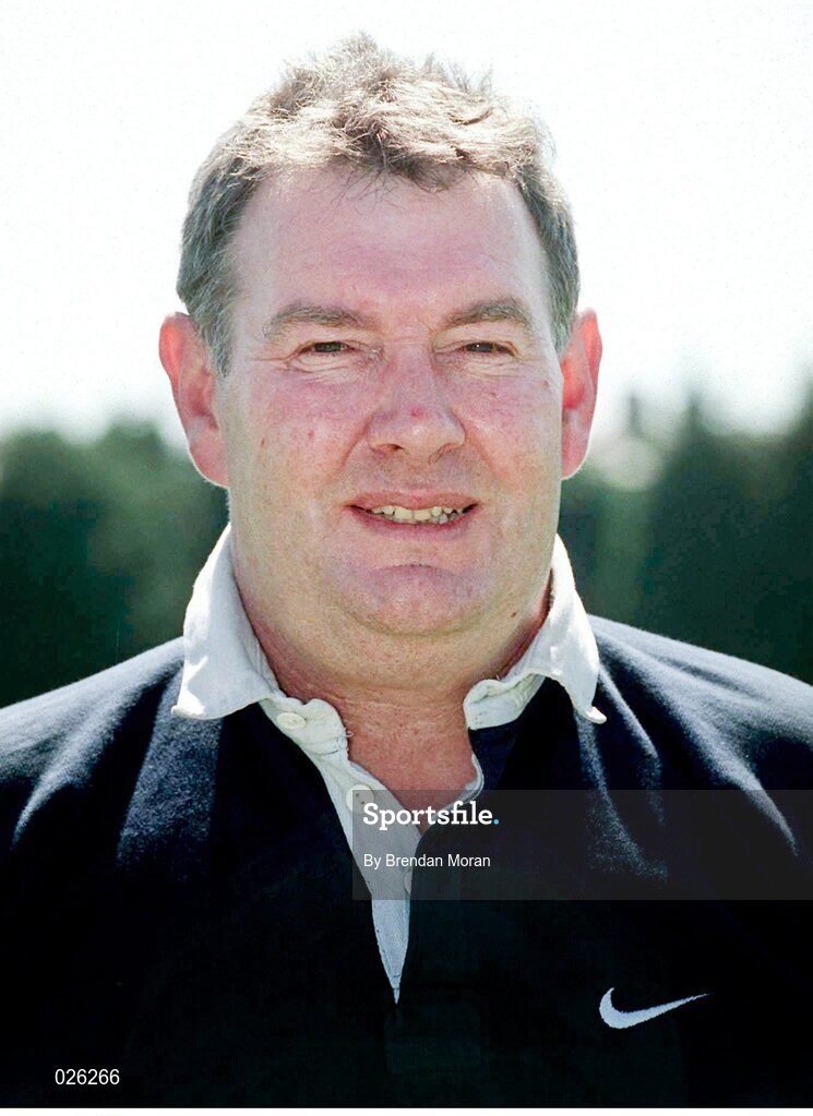 12 July 1999; Paddy O'Reilly, Ireland Rugby Baggage man. Ireland Rugby Squad head shots. Picture credit: Brendan Moran / SPORTSFILE