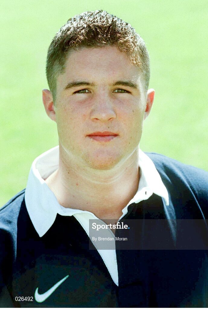 12 July 1999; Simon Keogh, Ireland. Ireland Rugby Squad head shots. Picture credit: Brendan Moran / SPORTSFILE