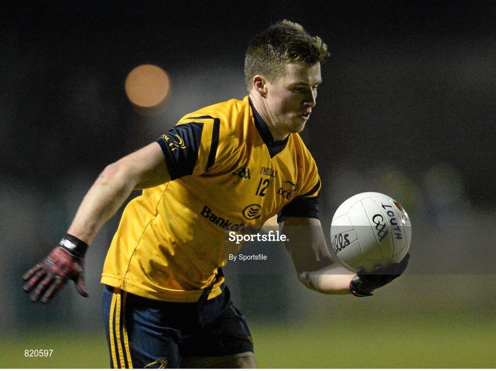 4 January 2014; Davey Byrne, DCU. Bord na Mona O'Byrne Cup, Group D, Round 1, Louth v DCU, Páirc Séamus Mhic hEochaidh, Haggardstown, Co Louth. Photo by Sportsfile