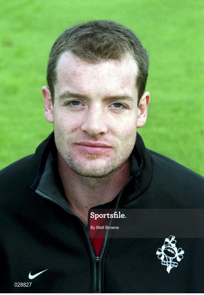 28 September 1999; James Topping, Ireland. Ireland Rugby Squad Training, King's Hospital Rugby Ground, Palmerstown, Dublin. Picture credit: Matt Browne / SPORTSFILE