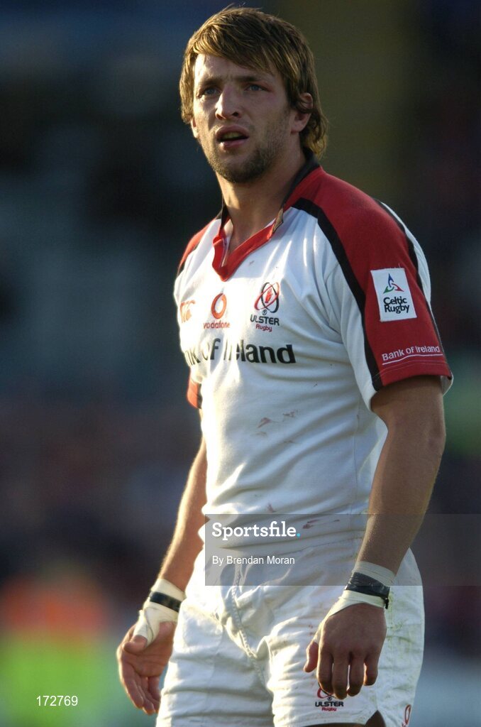 11 September 2004; Neil Best, Ulster. Celtic League 2004-2005, Ulster v Leinster, Ravenhill Park, Belfast. Picture credit; Brendan Moran / SPORTSFILE