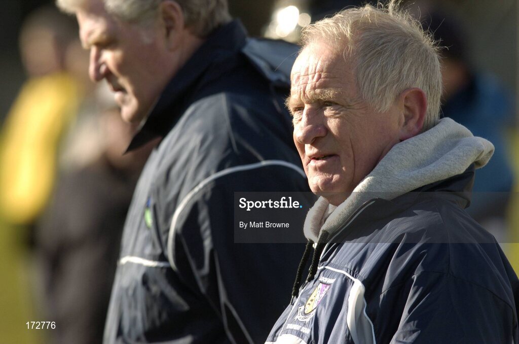 5 March 2005; Willie Carley, Wicklow, manager. Allianz National Hurling League, Division 2B, Wicklow v Meath, Pearse Park, Arklow, Co. Wicklow. Picture credit; Matt Browne / SPORTSFILE
