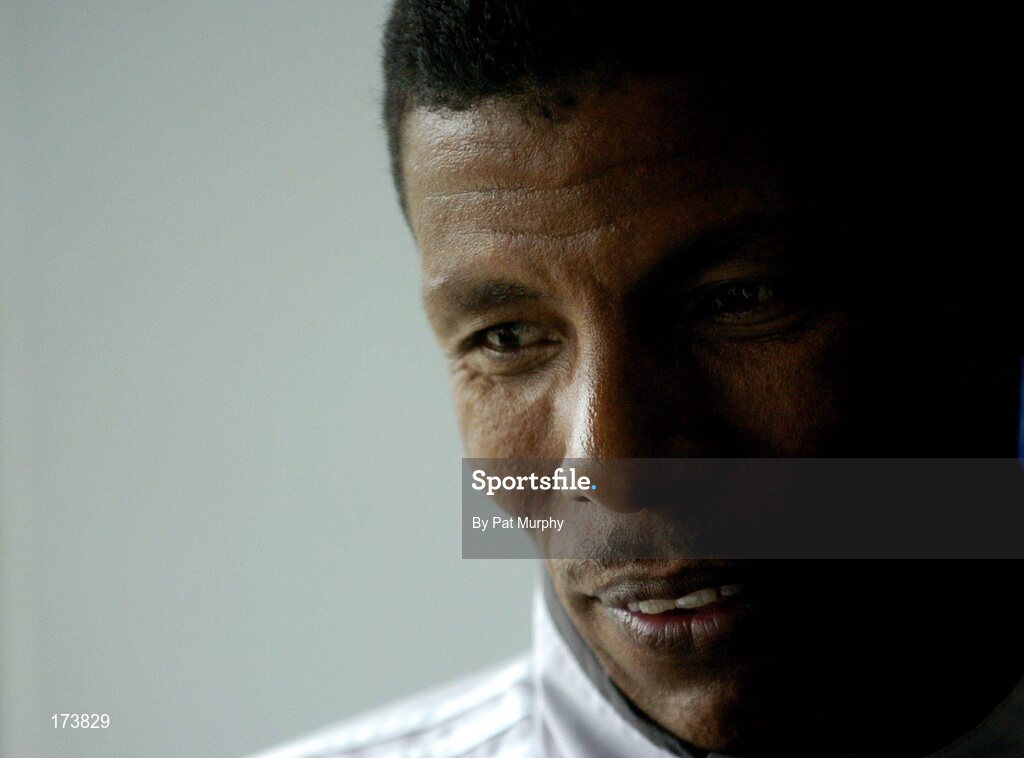 21 April 2005; Double Olympic champion Haile Gebreselaisse at the official opening of the new sporting facilities in UCD. Belfield, UCD, Dublin. Picture credit; Pat Murphy / SPORTSFILE