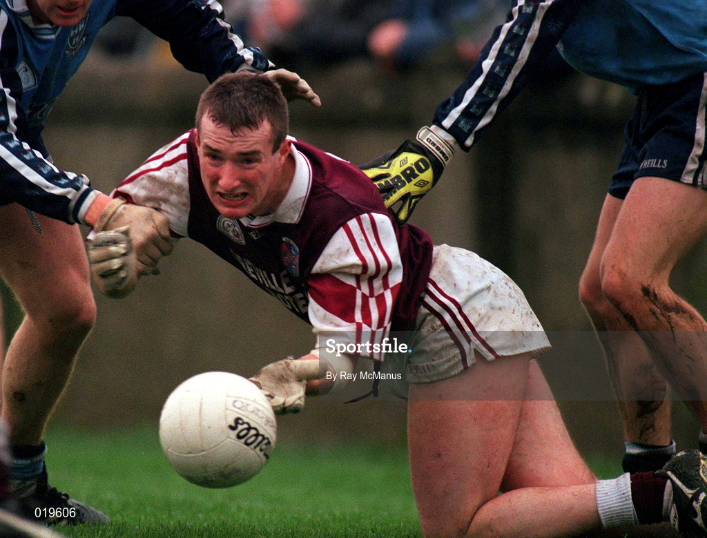30 January 1999; Aidan Lyons of Westmeath during the O'Byrne Cup Semi-Final match between Dublin and Westmeath at Parnell Park in Dublin. Photo by Ray McManus/Sportsfile