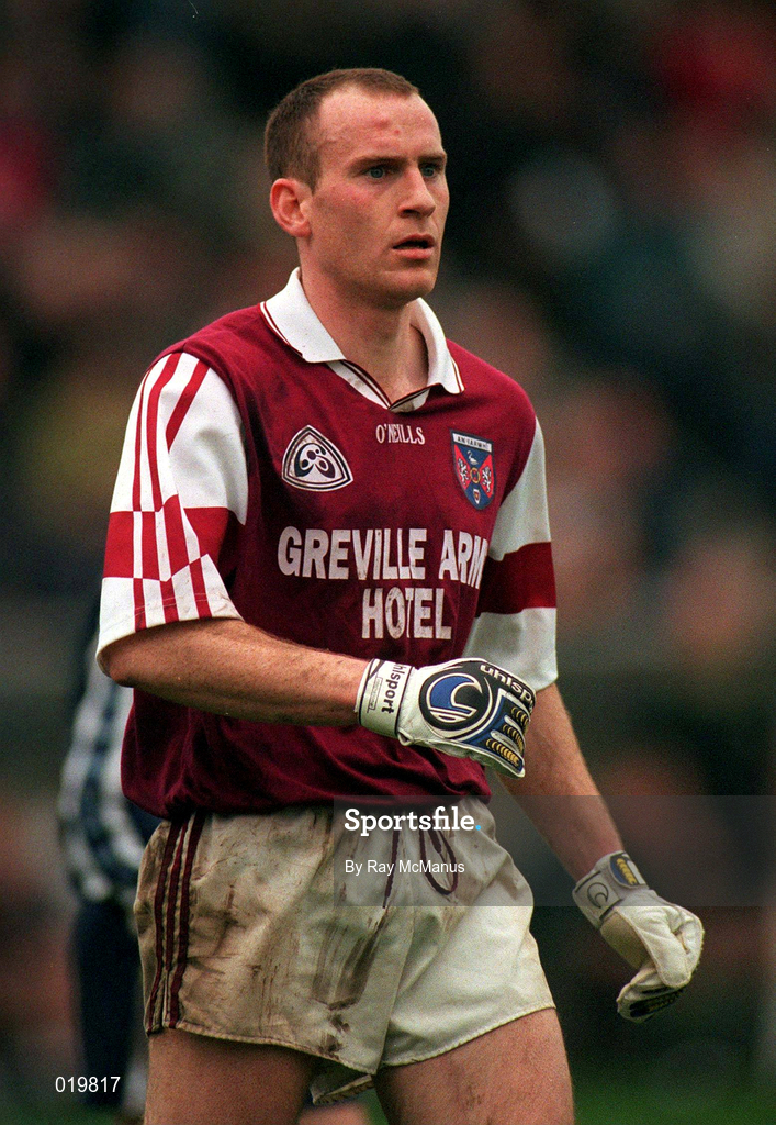 30 January 1999; Dermot Brady of Westmeath during the O'Byrne Cup Semi-Final match between Dublin and Westmeath at Parnell Park in Dublin. Photo by Ray McManus/Sportsfile