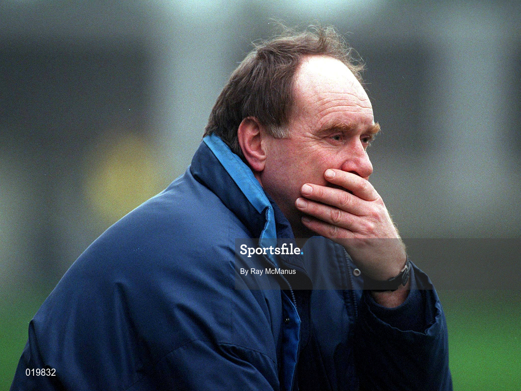 30 January 1999; Dublin selector Dom Twomey during the O'Byrne Cup Semi-Final match between Dublin and Westmeath at Parnell Park in Dublin. Photo by Aoife Rice/Sportsfile