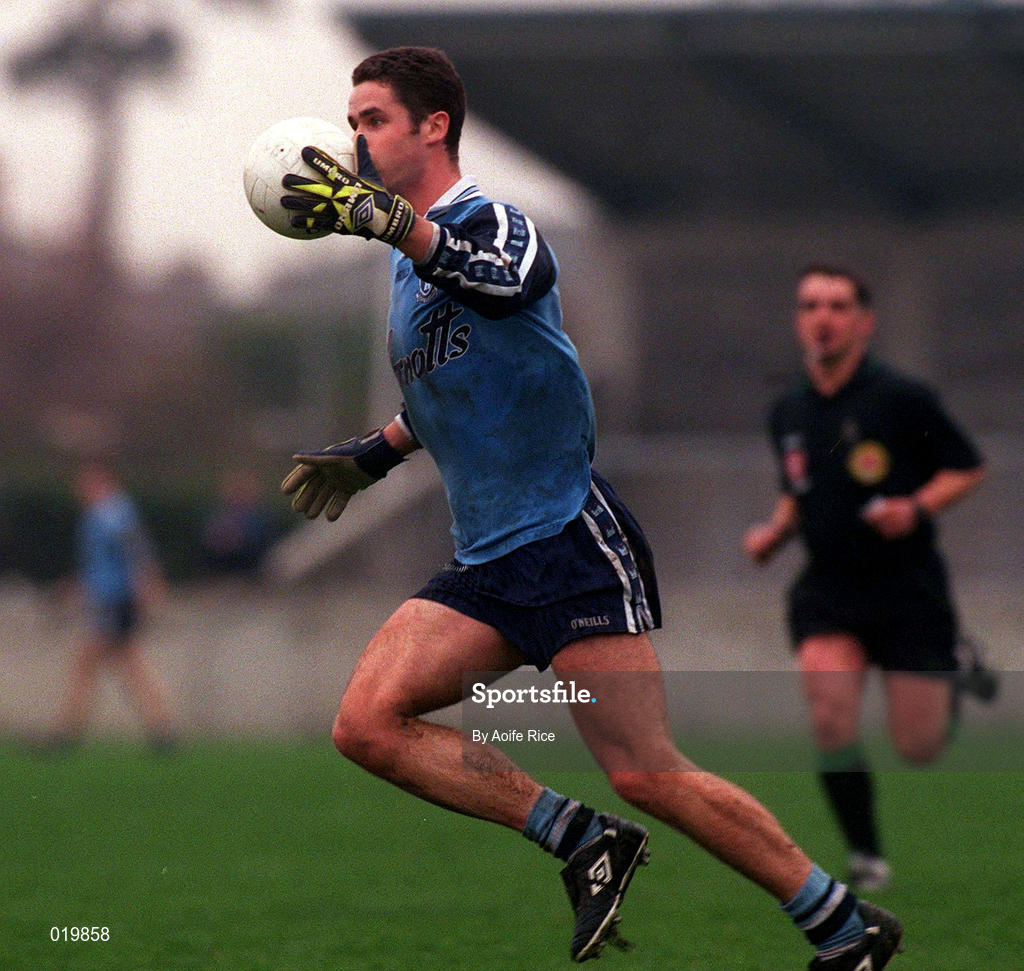 30 January 1999; Enda Sheehy of Dublin during the O'Byrne Cup Semi-Final match between Dublin and Westmeath at Parnell Park in Dublin. Photo by Aoife Rice/Sportsfile