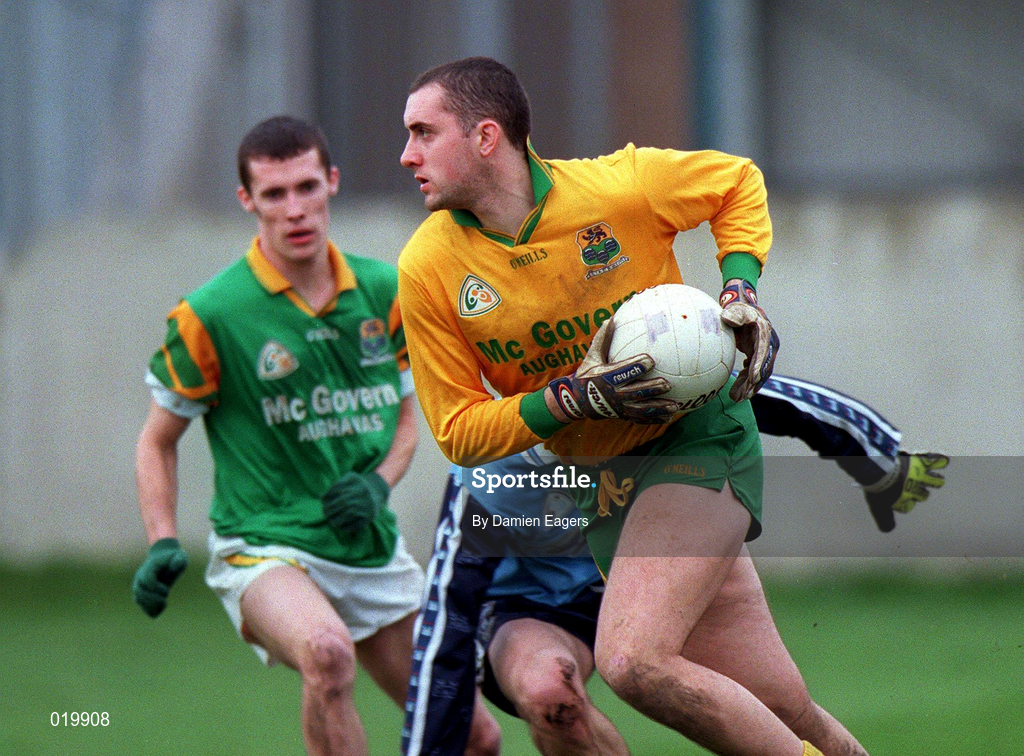 14 February 1999; Garrett Phelan of Leitrim during the Church & General National Football League Division 1 match between Dublin and Leitrim at Parnell Park in Dublin. Photo by Damien Eagers/Sportsfile