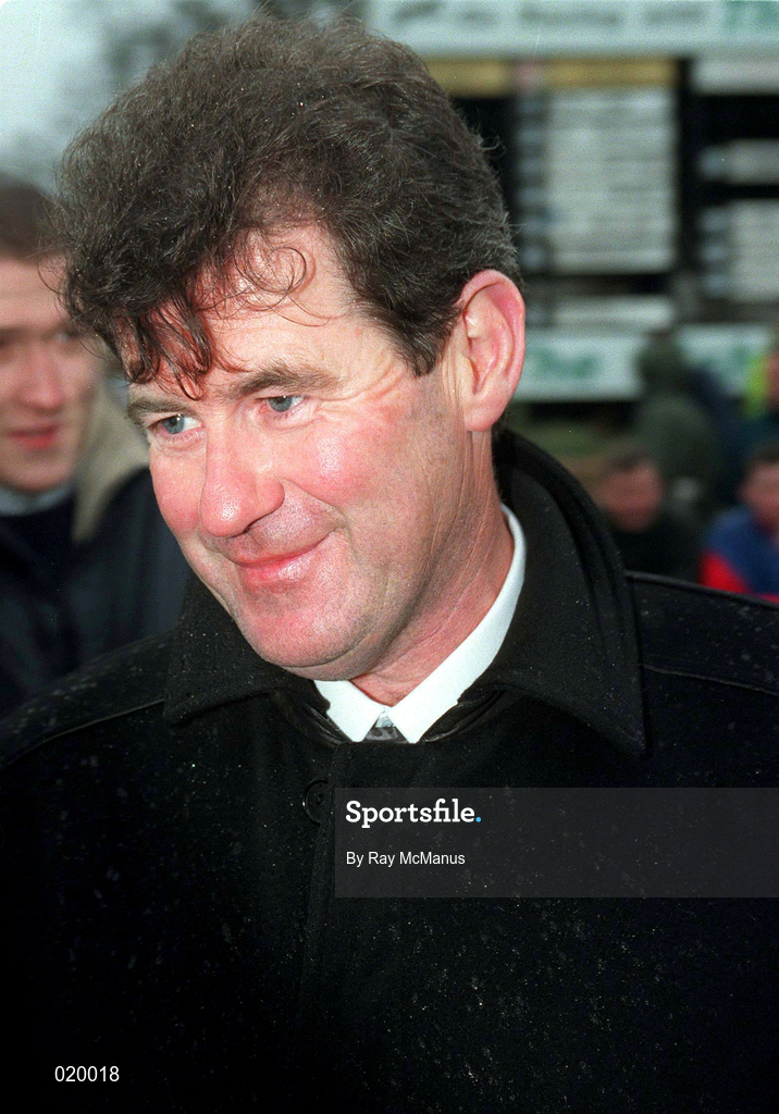 24 January 1999; Owner JP McManus at Leopardstown Racecourse in Dublin. Photo by Ray McManus/Sportsfile