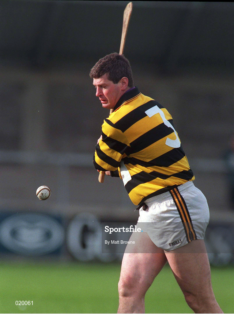 28 February 1999; John Conran of Rathnure during the AIB All-Ireland Senior Club Hurling Championship Semi-Final match between Rathnure and Ballygalget at Parnell Park in Dublin. Photo by Matt Browne/Sportsfile