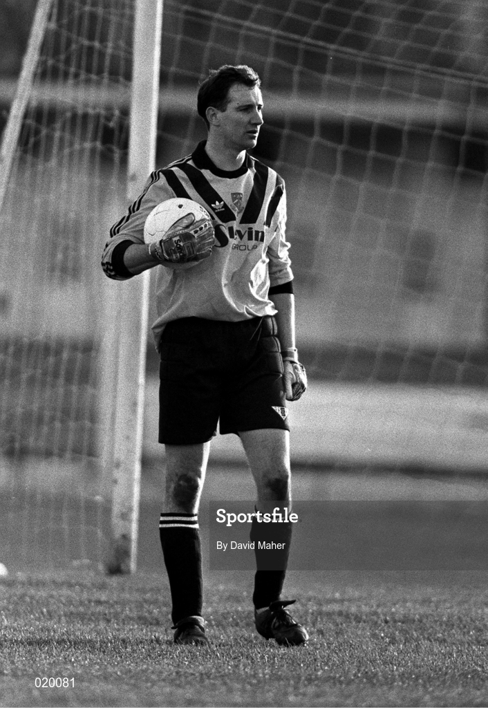 25 October 1992; Josh Moran of Bray Wanderers during the Bord Gáis National League Premier Division match between Bray Wanderers and Waterford United at Carlisle Grounds in Bray, Wicklow. Photo by David Maher/Sportsfile