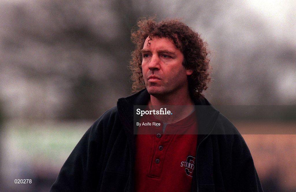 31 January 1999; Éire Og manager Pat Critchley during the AIB Leinster Club Football Championship Final 2nd Replay match between Éire Og and Kilmacud Crokes at St. Conleth's Park, Newbridge, Kildare. Photo by Aoife Rice/Sportsfile