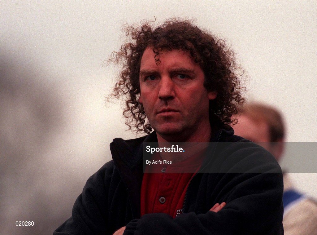 31 January 1999; Éire Og manager Pat Critchley during the AIB Leinster Club Football Championship Final 2nd Replay match between Éire Og and Kilmacud Crokes at St. Conleth's Park, Newbridge, Kildare. Photo by Aoife Rice/Sportsfile