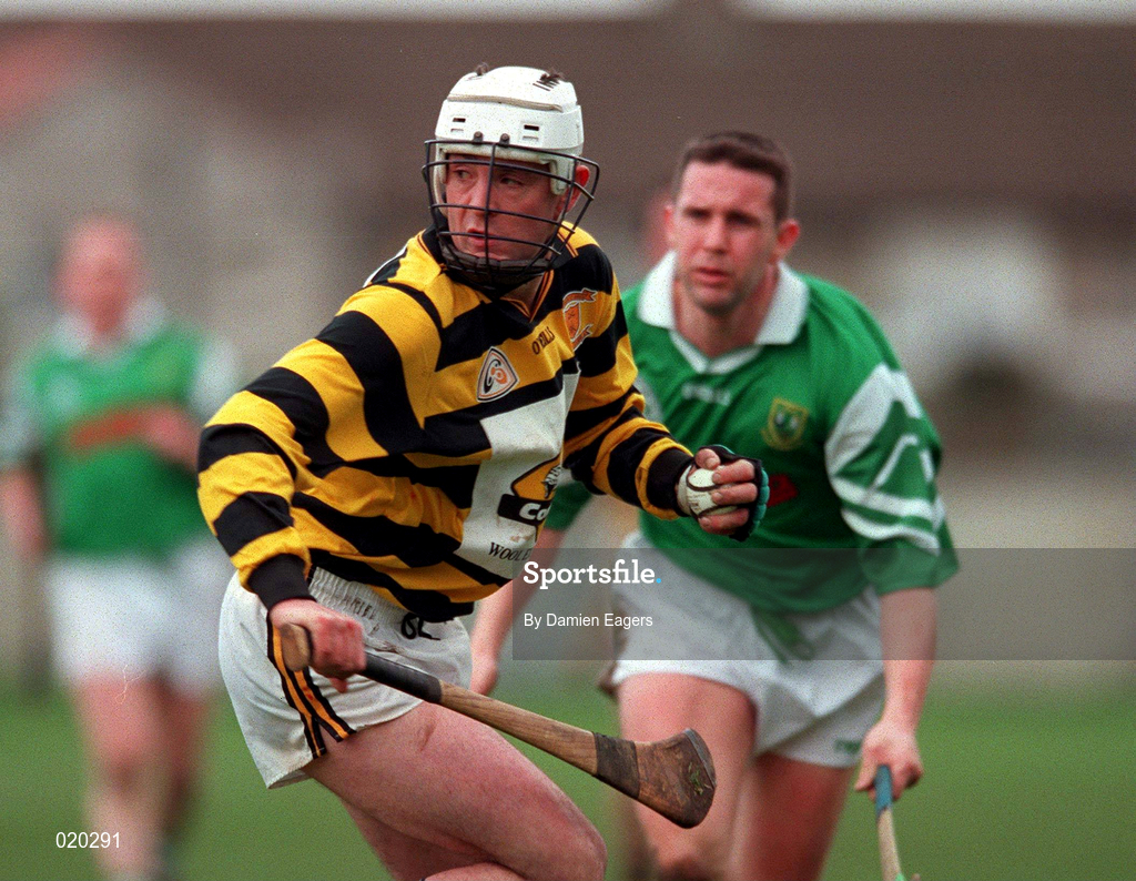 28 February 1999; Paul Codd of Rathnure during the AIB All-Ireland Senior Club Hurling Championship Semi-Final match between Rathnure and Ballygalget at Parnell Park in Dublin. Photo by Damien Eagers/Sportsfile