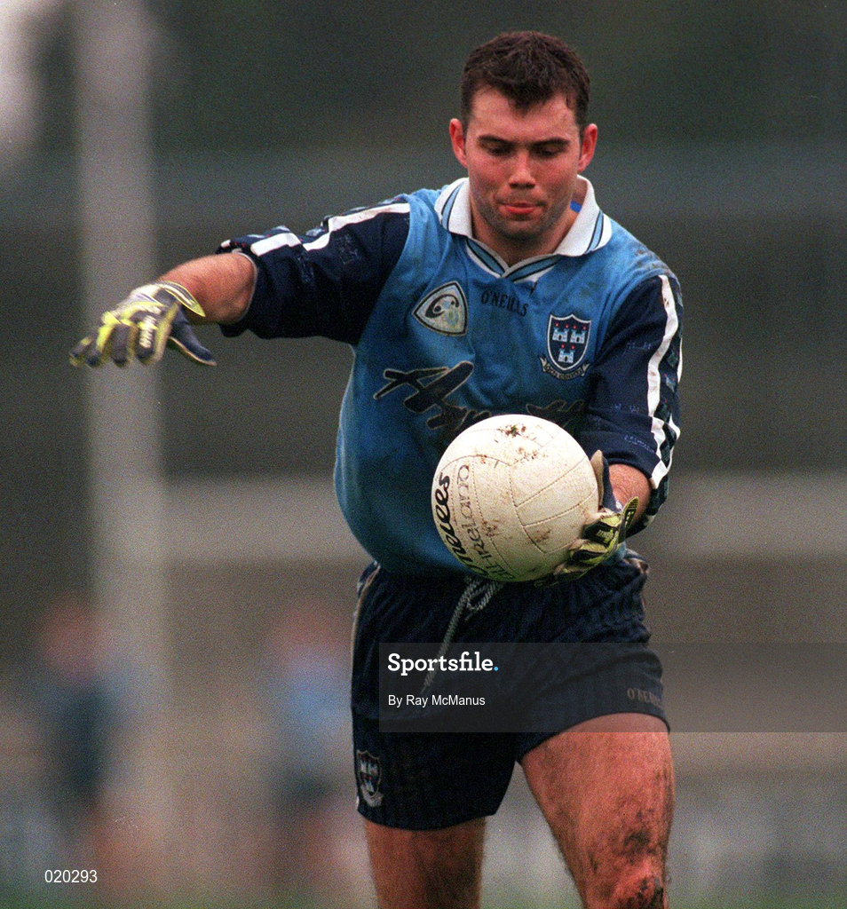 30 January 1999; Paul Croft of Dublin during the O'Byrne Cup Semi-Final match between Dublin and Westmeath at Parnell Park in Dublin. Photo by Ray McManus/Sportsfile