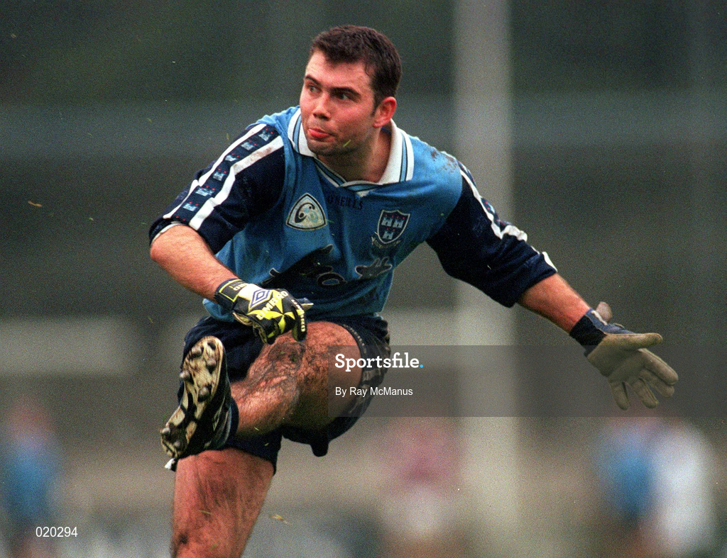 30 January 1999; Paul Croft of Dublin during the O'Byrne Cup Semi-Final match between Dublin and Westmeath at Parnell Park in Dublin. Photo by Ray McManus/Sportsfile